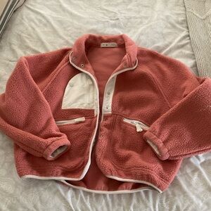 Lizard Thicket Boutique Fleece Jacket- LIKE NEW